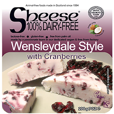 Wensleydale Style with Cranberries 200g