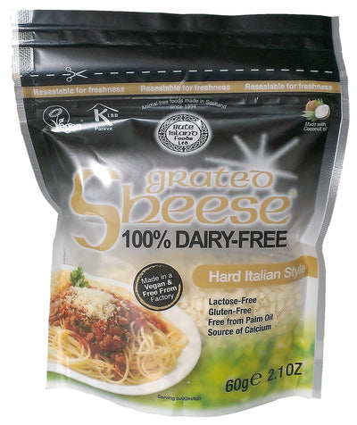 Grated Hard Italian Style Dairy Free 60g