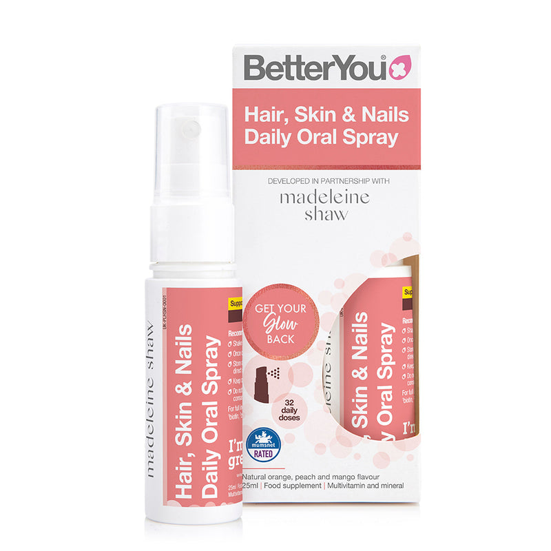 BetterYou Hair, Skin & Nails Daily Oral Spray 25Ml