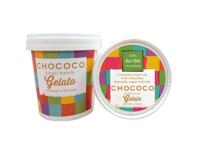 Chococo 43% Colombian Origin Oatm!lk Chocolate Gelato 125ml