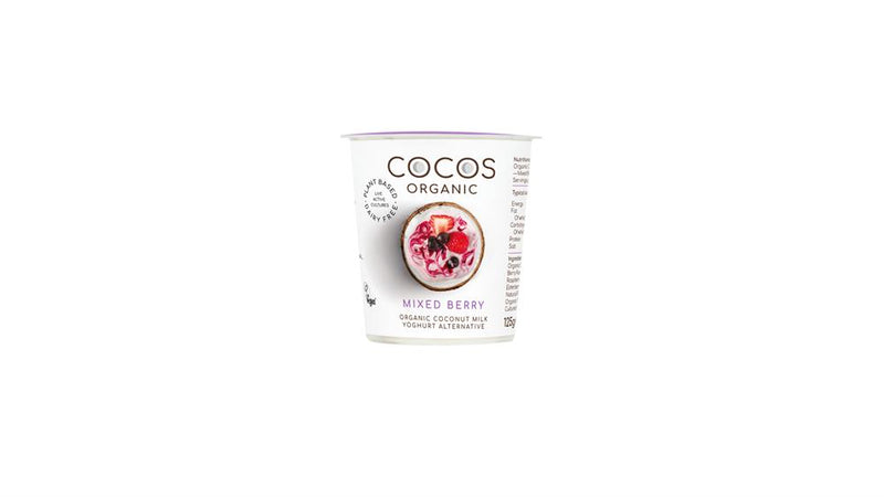 Organic Mixed Berry Coconut Milk Yoghurt Alternative 125g