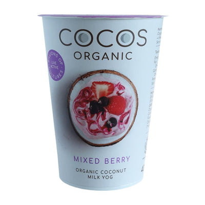 Organic Mixed Berry Coconut Milk Yoghurt Alternative 400g