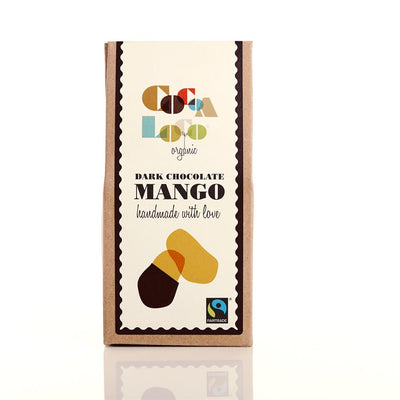 Organic F/T Dark Chocolate Mango 110g