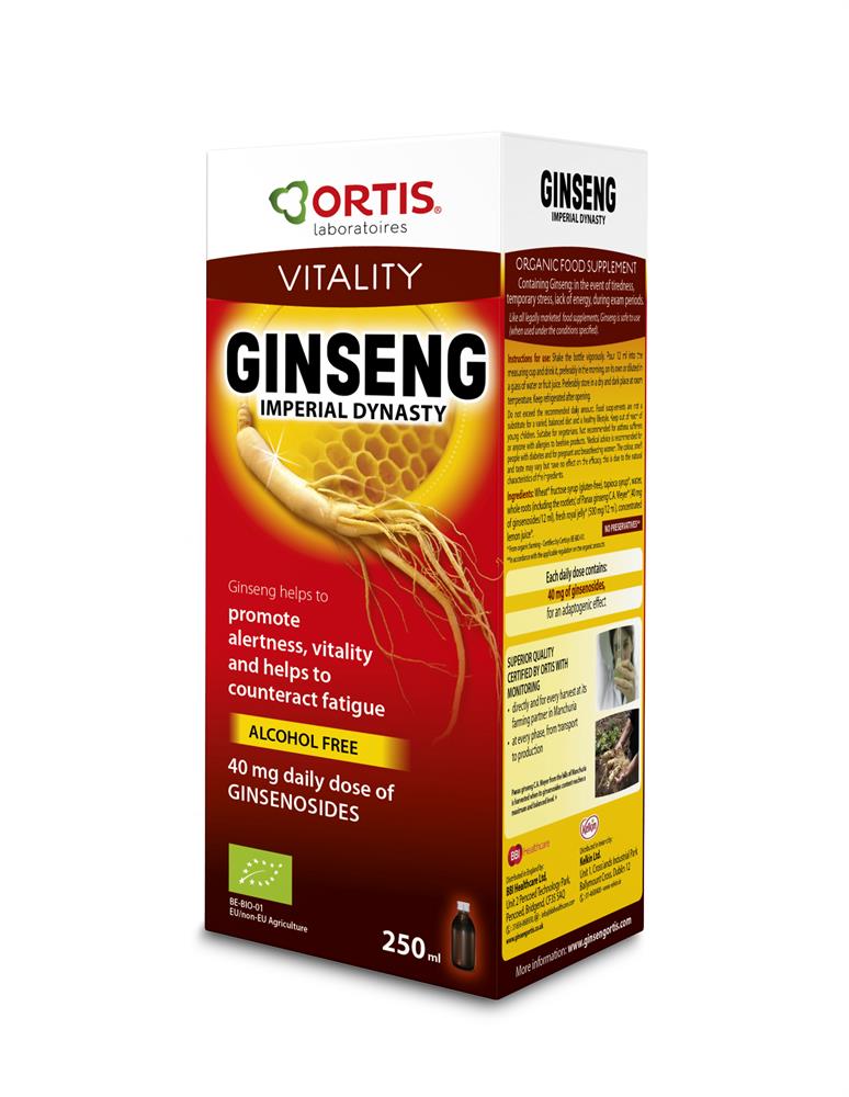 Organic Ginseng 250ml