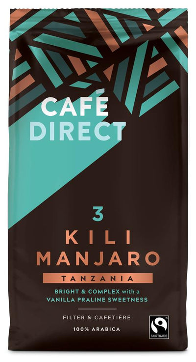 Kilimanjaro Tanzania Fairtrade Ground Coffee 227g