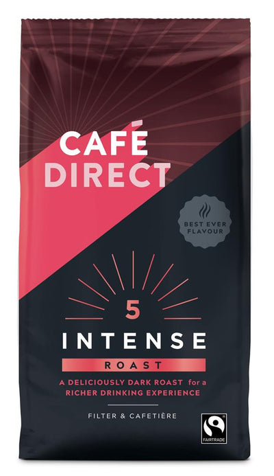 Intense Roast Strength 5 Fairtrade Ground Coffee 227g