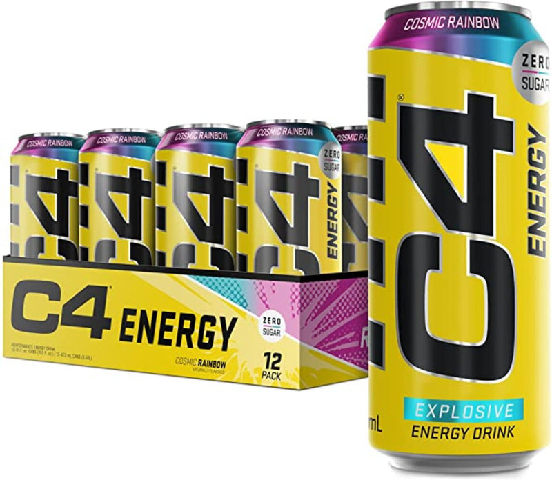 C4 Energy Cosmic Rainbow. Order 12 x cans for a case.