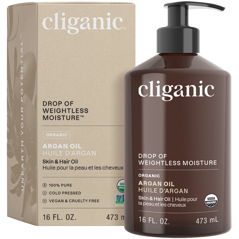 Cliganic Organic Argan Oil 16oz