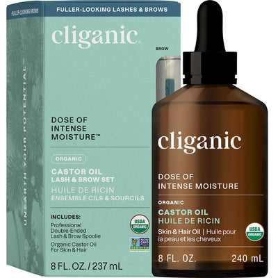Cliganic Organic Castor Oil 8oz
