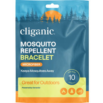 Cliganic Microfiber Repellent Bands 10 PACK
