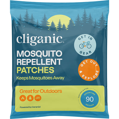 Cliganic Repellent Patches Adult Outdoor Badges 90CT