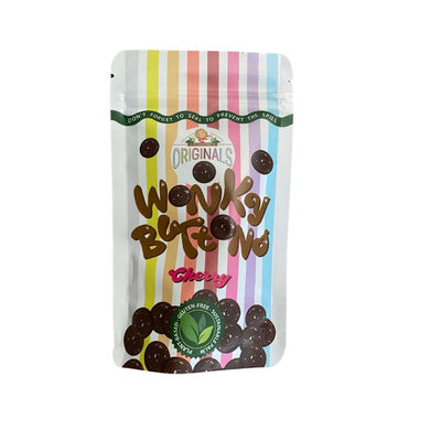 Wonky Buttons - Dark Cherry 100g