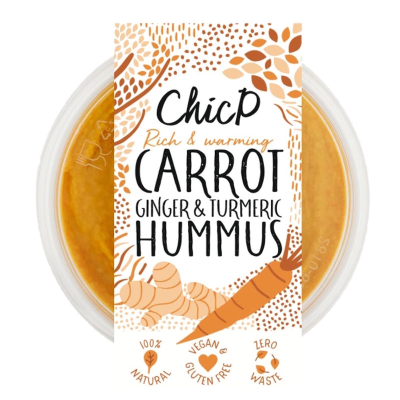 Carrot & Ginger Hummus 150g