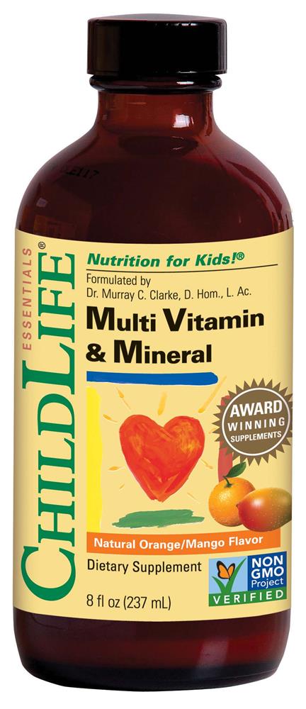 ChildLife Essential Multi Vitamin & Mineral Mango/ Orange