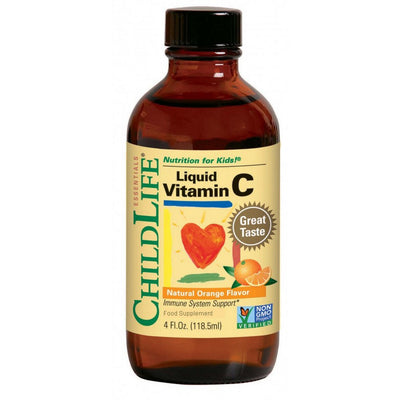 ChildLife Essential Vitamin C Orange 120ml Glass