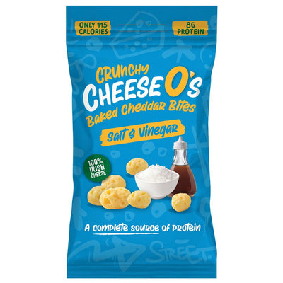 CheeseO's Salt & Vinegar Baked Cheddar Bites 20g