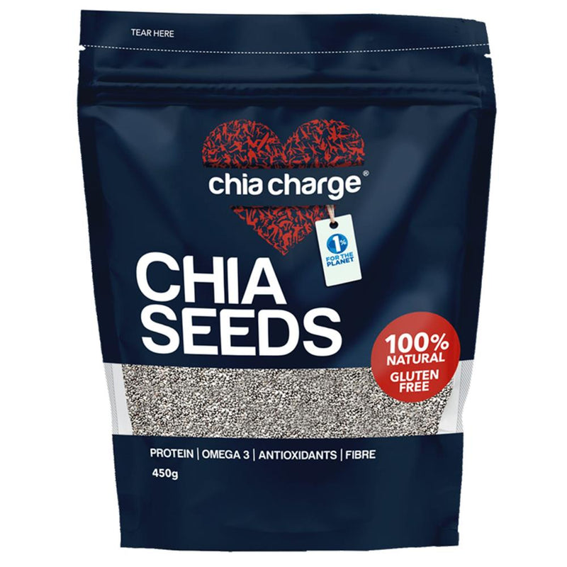 Chia Seeds natural & rich in Vegan Omega 3 Protein & Fibre.450g.