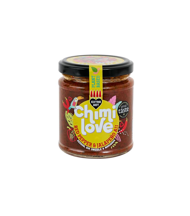 CHIMI LOVE Red Pepper & Red Jalapeno Aji 165g