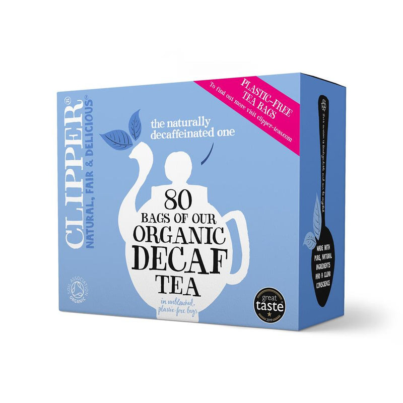 Clipper Organic & Fairtrade Everyday Decaf Tea 80 Teabags