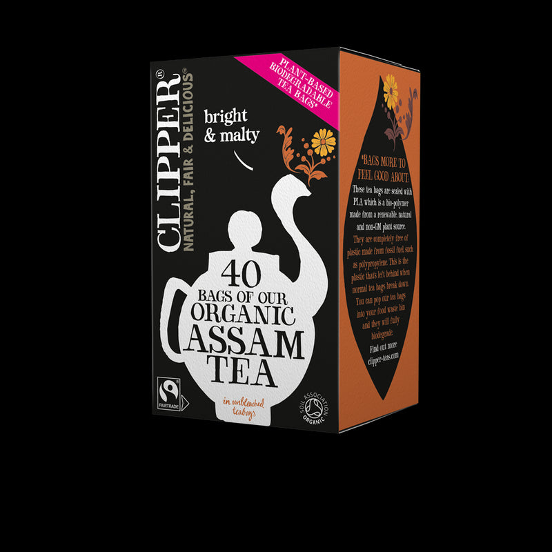 Clipper Organic Fairtrade Assam Tea 40 bags