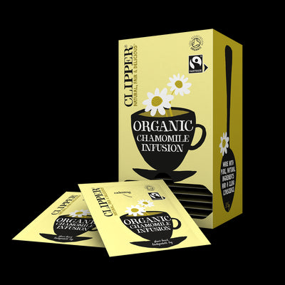 Clipper Fairtrade Organic Chamomile Infusion 25 Envelopes