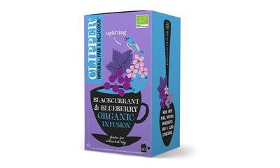 Clipper Organic Blackcurrant and Blueberry Infusions 20 Bags