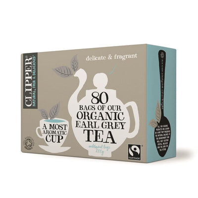 Clipper Fairtrade Organic Earl Grey Tea 80 bags