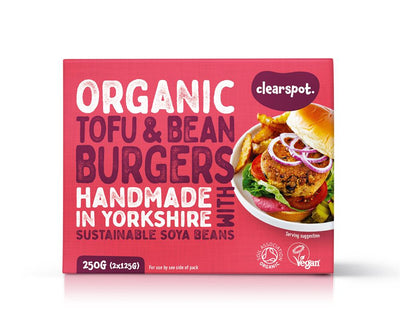 Clearspot Tofu & Bean Burger 2x125g