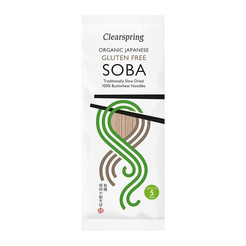 Organic Japanese 100% Buckwheat Soba Noodles