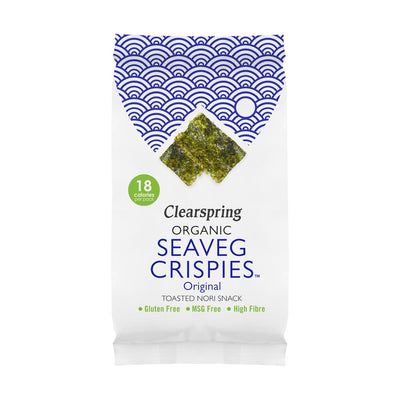 Organic Seaveg Crispies Original 4g