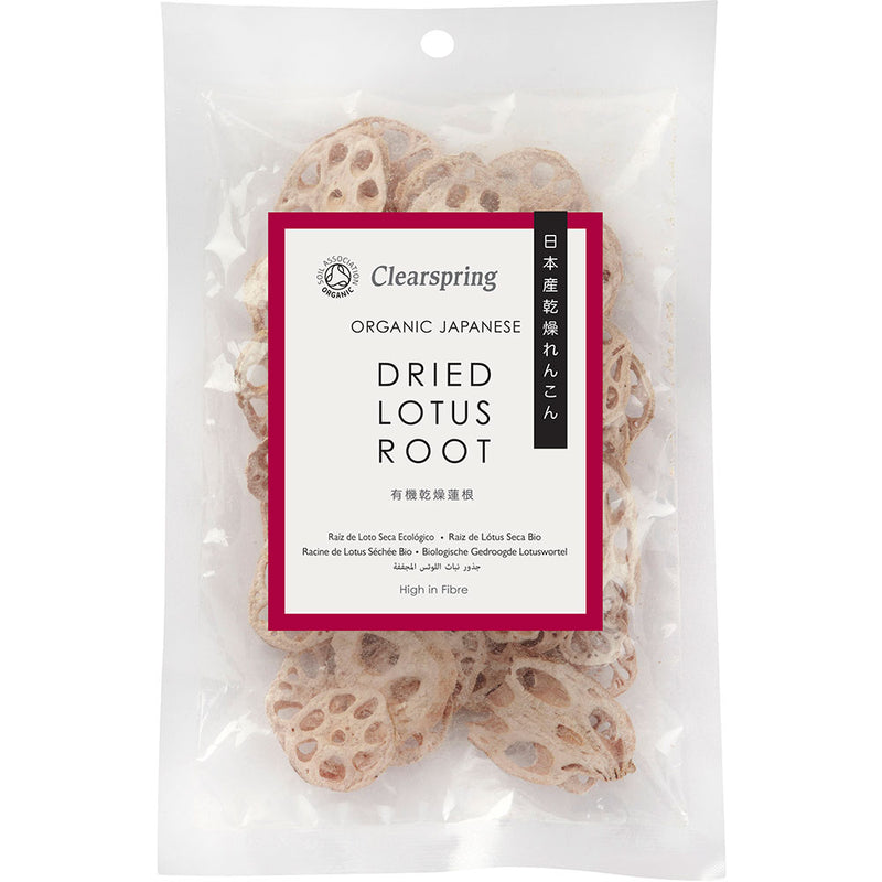 Organic Japanese Dried Lotus Root Slices 30g