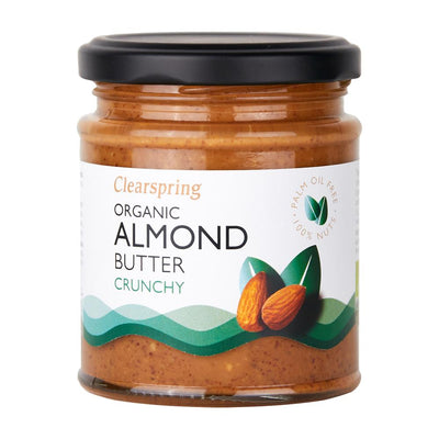 Organic Almond Butter Crunchy 170g