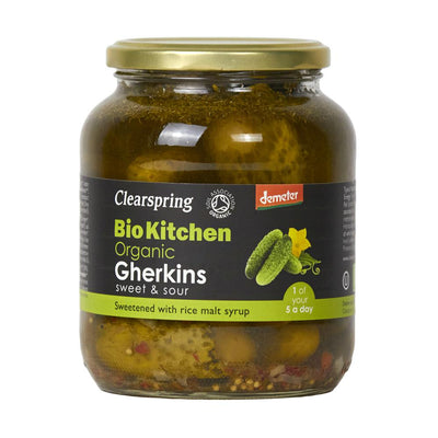 Demeter Organic Gherkins (Sweet & Sour) 680g