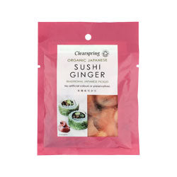 Organic Sushi Ginger Pickle 50g