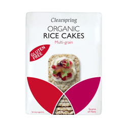 Org 3-Grains thin Rice Cakes 130g