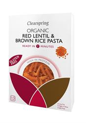 Organic Gluten Free Red Lentil & Brown Rice Pasta 250g