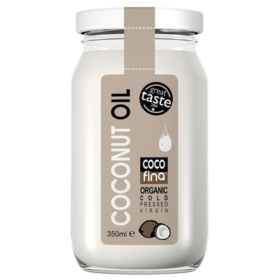 Organic Coconut Oil in 350ml Glass Jar