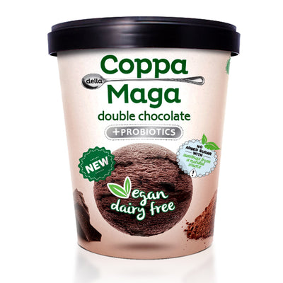 Vegan Double Chocolate Ice Cream with added probiotics 475ml