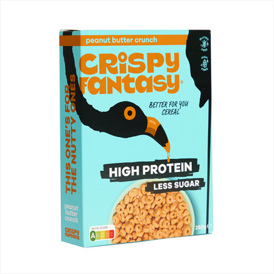 Crispy Fantasy Peanut Butter Crunch - High Protein Cereal 250g