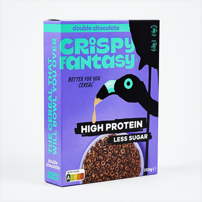 Crispy Fantasy Chocolate - High Protein Cereal 250g