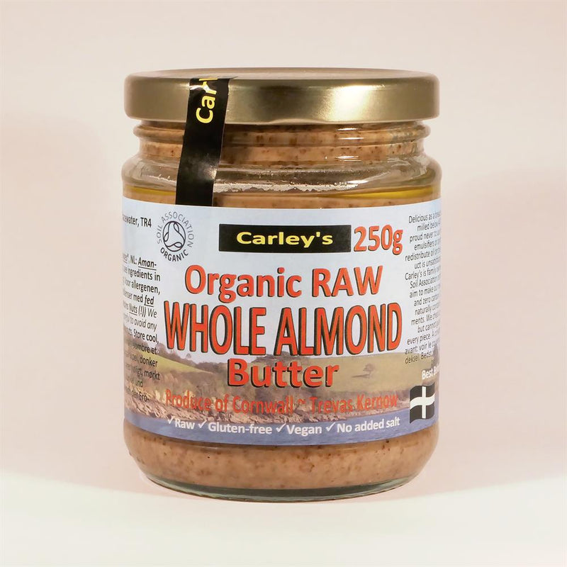 Organic Raw Almond Butter 250g