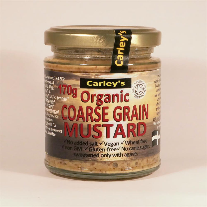 Organic Coarse Grain Mustard 170g