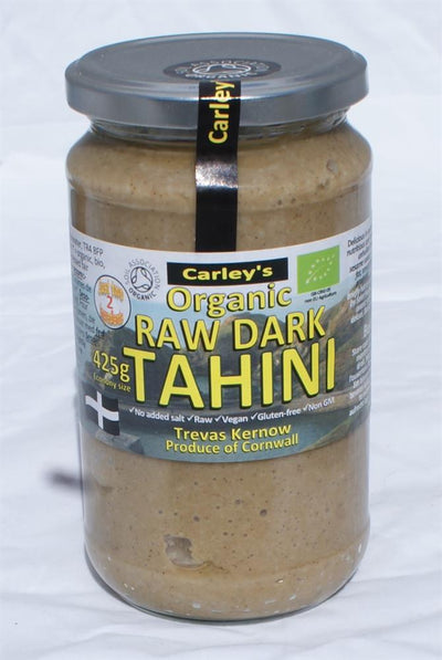 Organic Raw DARK Tahini (ft sesame oil) 425g