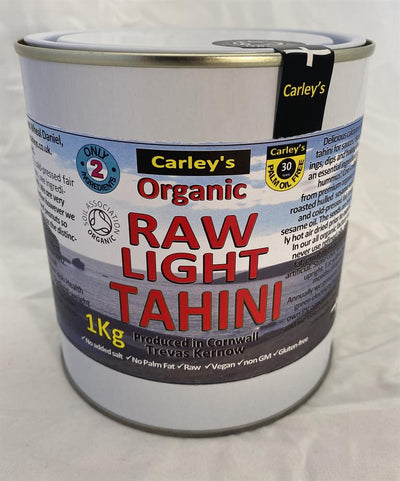 Organic RAW LIGHT Tahini 1000g Eco Tin