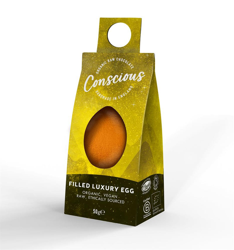 Organic Filled Luxury Egg 50g