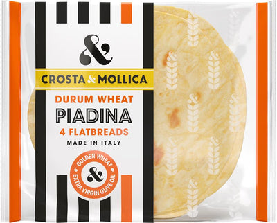 Crosta & Mollica Durum Wheat Mini Piadina 100g