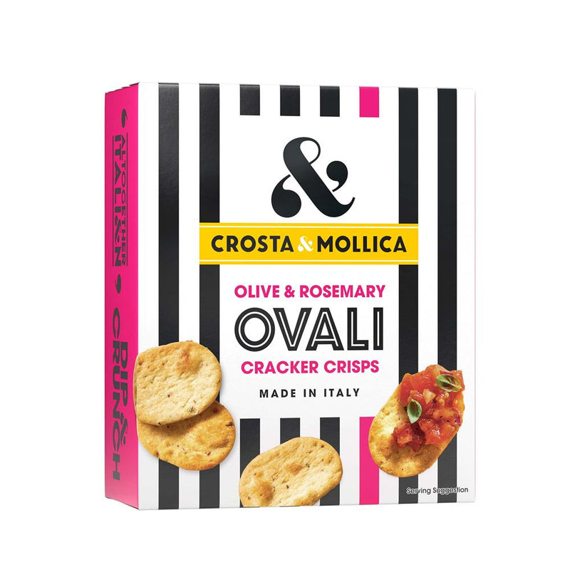 Crosta & Mollica Ovali - Olive & Rosemary 120g