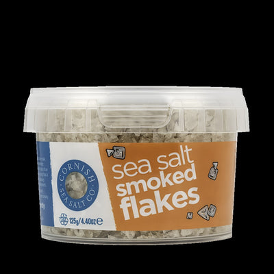 Cold Smoked Cornish Sea Salt Flakes 125g