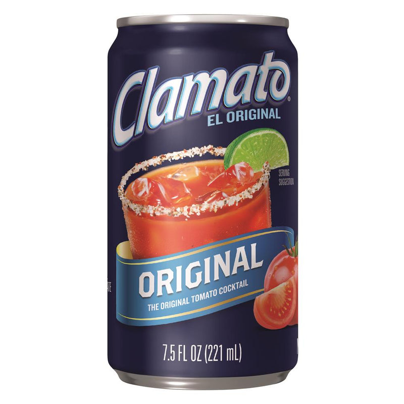 Clamato Tomato Cocktail From Concentrate Can 221ml