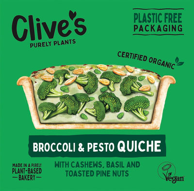 Broccoli & Pesto Quiche 165g